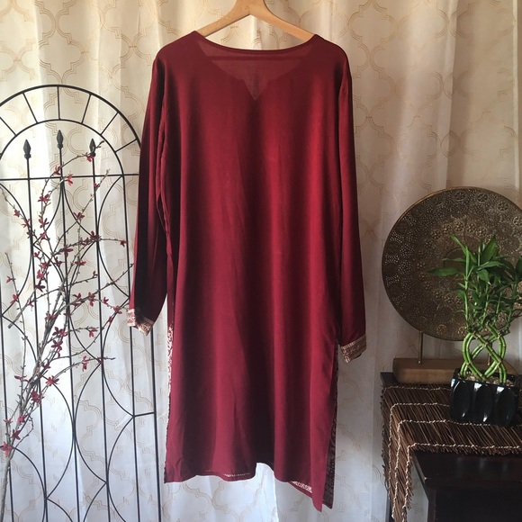 Embroider Embellished Kurta - Picture 2 of 4